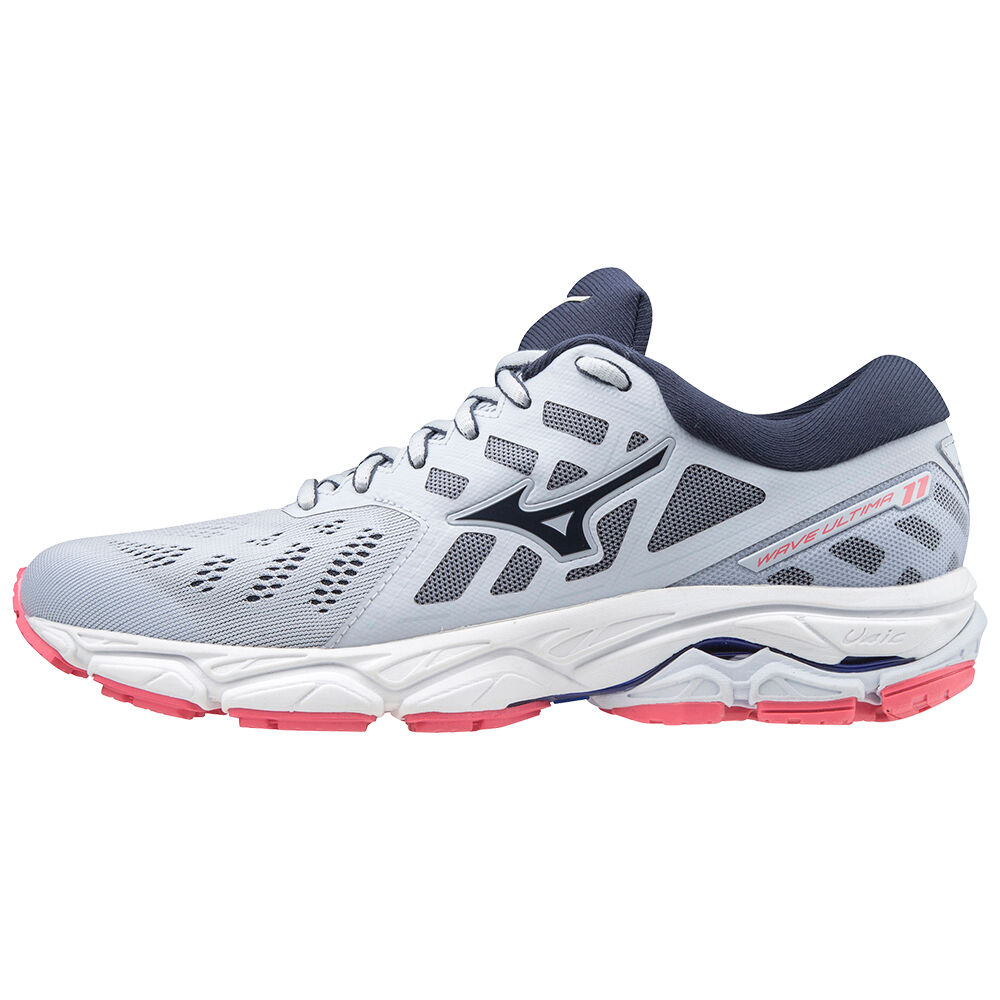 Damske Bezecke Topanky Mizuno Wave Ultima 11 Siva/Modre Vypredaj VZFM26938
